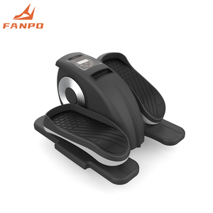 Fanpao FP-501 Pedaliera Elettrica Portatile con Telecomando, Attrezzo per Esercizi da Seduti, Trainer Manuale, <span class=keywords><strong>Stepper</strong></span> Ellittico - Product Image 2
