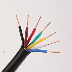4mm 6mm 10mm 16mm Factory Price2/3/4 // 5 Core YJV PVC/XLPE kabel listrik kabel daya berselubung