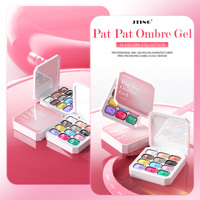 JTING – Collection de vernis à ongles gel ombré Pat Pat, 12 couleurs, 5 effets, sans HEMA ni TPO, fournitures OEM pour ongles