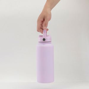 Bouteille d'eau isotherme en acier inoxydable transparente en gros, petite taille, avec infuseur à thé, idéale pour l'école, les filles et la salle de sport - Product Image 4