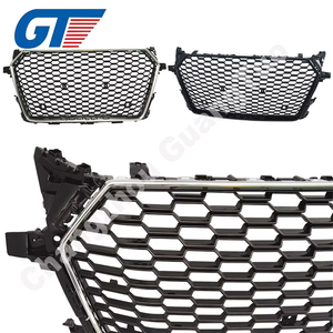 Grilles en nid d'abeille chromées TTRS pour grilles de voiture <span class=keywords><strong>AUDI</strong></span> <span class=keywords><strong>TT</strong></span> <span class=keywords><strong>MK3</strong></span> 15 16 - Product Image 2