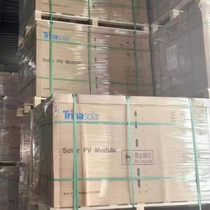 Módulos solares de panel fotovoltaico de vidrio dual bifacial 110 diseño monocristalino 535W 540W 545W 550W 555W Trinasolar de doble vidrio - Product Image 5