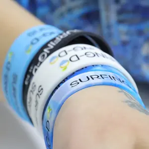 Customised Personalized Sport Event Wrist Bands PVC Rubber Silicone Bracelet Wristband With Logo Custom