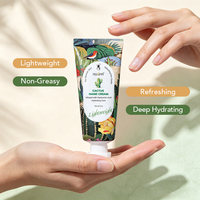 Crème Mains Hydratante et Rafraîchissante Légère à Prix d'Usine en Gros, Hydratant Naturel pour les Mains au Cactus pour Peaux Très Sèches