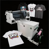 Imprimante DTF A3 tout-en-un MT COLOR avec double tête XP600, fonctionnement tactile intelligent et machine de transfert à découpe automatique par rouleau