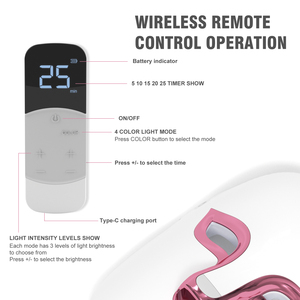 Máscara <span class=keywords><strong>LED</strong></span> Profesional de Luz Roja para Tratamiento Facial del Acné, Uso Doméstico, Portátil, con Tecnología de Fotones - Product Image 6