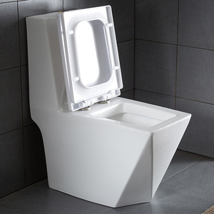 Inodoro Blanco de Cerámica de Una Pieza con Doble Descarga, Ahorro de Agua, Certificado CUPC, Diseño Moderno, Marca <span class=keywords><strong>BH</strong></span>, 2 Unidades - Product Image 4