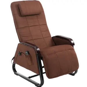 Novo Estilo Zero Gravidade Reclinável Cadeira Cor Marrom Reclinável Confortável Relaxe Zero Gravidade Espreguiçadeira Cadeira