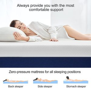 Bán Buôn Dệt Kim Vải Túi Mùa Xuân Tùy Chỉnh Vua Nữ Hoàng Kích Thước Đầy Đủ Làm Mát Gel Bộ Nhớ Bọt Chỉnh Hình Nệm Cuộn Trong Một Hộp - Product Image 3