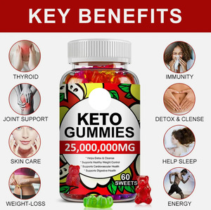 Gomitas de Belleza Keto con Vinagre de Sidra de Manzana y Vitamina <span class=keywords><strong>C</strong></span>, 60 Unidades, Uso para Adultos, Envío Directo de Fábrica - Product Image 3