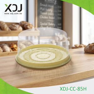 กล่องเค้กพลาสติกทรงกลม XDJ พร้อมฝาใส PET รุ่น XDJ-CC-85H - Product Image 3