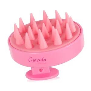 Gracedo Pink Alta Qualidade Novo Shampoo Cabeça Massageador Escova De Massagem Do Couro Cabeleireiro Para O Crescimento Do Cabelo Caspa