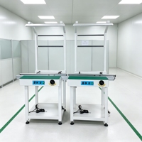 Convoyeur d'inspection de PCB SMT MOREL BC-100M-N, station de transfert tampon de 1 mètre, ligne de production SMT sécurisée ESD