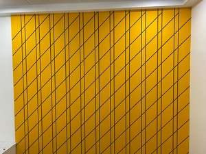 Paneles Acústicos Modernos de Alta Calidad para Edificios de Oficinas con Diseño Gráfico, Tela Resistente al Fuego, Fieltro No Tejido - Product Image 2