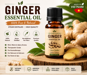 Aceite Esencial de Jengibre Vietnamita 100% Puro y Natural, Apto para Aromaterapia y Masajes - Product Image 2