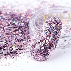 Ttlife — poudre pailletée en aluminium <span class=keywords><strong>Rose</strong></span> or, 8 pièces, Art des ongles, scintillante, pour Gel UV, pour <span class=keywords><strong>vernis</strong></span>, manucure et décoration - Product Image 2