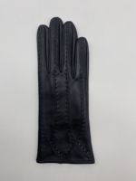 Gants en cuir personnalisés pour hommes de qualité supérieure avec écran tactile, pouce et index