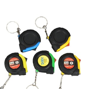Mètre Ruban Longjiang 1m 6mm en Plastique, Mini Porte-clés, Outil Promotionnel pour la Maison - Product Image 5
