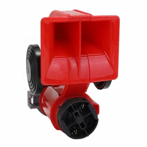 Sirena de Aire Compacta de Doble Tono y 12V, <span class=keywords><strong>Trompeta</strong></span> Eléctrica de 2 Vías, Bomba de Material ABS, Nivel de Sonido de 105dB-120dB, Bobina de Cobre Puro para Automóviles - Product Image 2