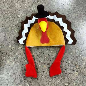 Thanksgiving Party Accessories Decor Novelty Cap <b>Turkey</b> <b>Hats</b> - Product Image 4