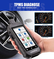 Outil de diagnostic de mise à niveau WIFI LAUNCH Creader TPMS 5011 V2 avec 12 fonctions de réinitialisation Outil d'activation TPMS 315/433MHZ 2.4Ghz