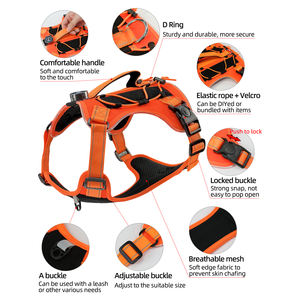 Tipo-C Rodada Fibra Óptica Brilhante Borda <span class=keywords><strong>Pet</strong></span> Harness Elegante <span class=keywords><strong>Pet</strong></span> Roupas com Design Original - Product Image 3