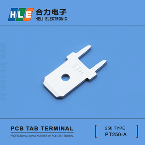 Hle PT250-A Brass PCB Tab Thiết Bị Đầu Cuối Với Tin Mạ 5.08Mm Pitch 2000 cái/túi Uốn Kết Nối Chiết Giang Xuất Xứ 98% D/C - Product Image 4
