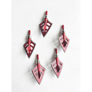 125 grano aluminio ranurado tiro con arco caza flechas puntas Accesorios - Product Image 4