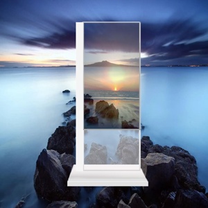 Pantalla Digital OLED Transparente Ultrafina, Táctil <span class=keywords><strong>de</strong></span> Alta Definición, 120Hz, SDK Habilitado, Animación Basada en la Nube, CMS para Tiendas Minoristas - Product Image 1
