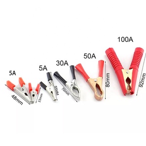 <span class=keywords><strong>Pince</strong></span> crocodile <span class=keywords><strong>pour</strong></span> test de <span class=keywords><strong>batterie</strong></span> de voiture 100A - Product Image 6