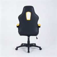 Chaise de jeu pivotante pour ordinateur à dossier haut, inclinable et rotative, chaise de bureau pour le jeu