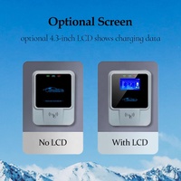 DIBOEV Nouvelle borne de recharge pour voiture électrique 22KW Type2 GBT 32A, station de recharge murale intelligente pour maison connectée, J1772 7KW/11KW pour ID4 6 BYD