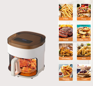 Friggitrice Dreidora De Aire Smart vetro rotondo ad aria compressa migliore friggitrice senza olio - Product Image 2