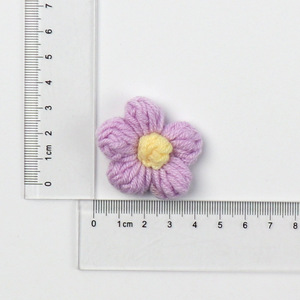 Flores Artificiales Tejidas a Mano Wowei, Flores de <span class=keywords><strong>Lana</strong></span> Tejidas a Crochet para Regalo de Festival - Product Image 4