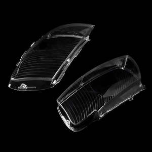 Couvre-phare transparent pour Audi A8 D3, en plastique ABS, gauche et droite, 2006-2010, garniture d'éclairage automobile - Product Image 1