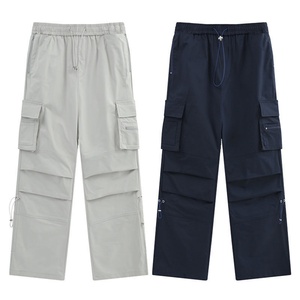Pantalones Cargo para Hombre, Estilo Hip Hop Urbano, Talla Grande, Fabricación Personalizada OEM, con Múltiples Bolsillos (6 Bolsillos) - Product Image 2