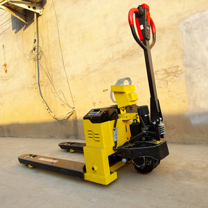 <span class=keywords><strong>Transpalette</strong></span> manuel hydraulique avec balance électronique intégrée pour usine et atelier, roues en PU, utilisation extérieure - Product Image 5