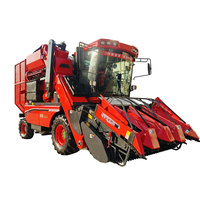 Moissonneuse-batteuse à maïs à 5 rangs sur roues à haute efficacité avec fonction d'ensilage des tiges
