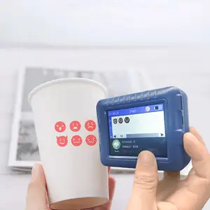 Mesin cetak Inkjet tangan Mini portabel, Printer Inkjet dengan pabrik grosir