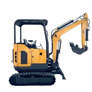 Excavadoras chinas nuevas de 2.5 toneladas con cabina abierta, camión de caucho, motor Kubota, miniexcavadora. - Product Image 6