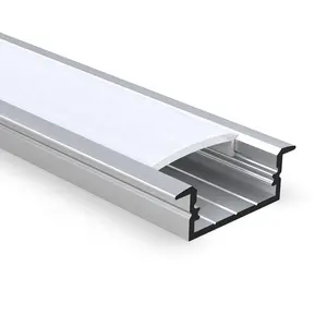 Baiwei-canal de aluminio lineal, Panel de cubierta, perfil de aluminio, iluminación Led