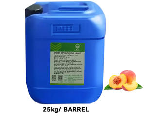 Sciroppo di pesca di alta qualità per la birra, perfetto equilibrio dolcezza e acidità, 2.5% dosaggio fornisce 60% dolcezza zuccherina - Product Image 1