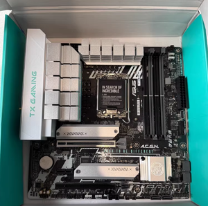 เมนบอร์ด TUF GAMING B760M-PLUS D5 Micro-ATX รุ่นใหม่ รองรับ DDR5 แบบดูอัลแชนแนล พร้อมกราฟิกในตัว TX GAMING B760M WIFI - Product Image 1