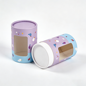 Custom Logo <b>Small</b> Round Paper Tube <b>Box</b> for Cosmetic/Candle/Flower Packaging,Eco Friendly Cylinder Packaging <b>Box</b> - Product Image 3