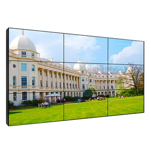 Videowall 46 49 55 65 Inch 0.88mm 1.8mm 3.5mm Bezel Splicing Screen Indoor Display LCD Video Wall