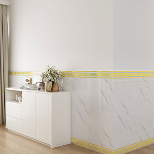 Moldura Autoadhesiva para Sillas, Adhesivo Decorativo para Pared con Diseño de Mármol, Impermeable, Fácil de Pegar y Despegar, para <span class=keywords><strong>Cocina</strong></span>, Baño y Decoración del Hogar - Product Image 2