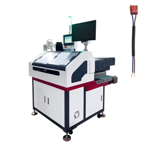 Auto <b>Wire</b> Cutting <b>Stripping</b> Crimping <b>Machine</b> with Robotic Housing Loading SR-05B Model Processes AWG #32-#18 <b>Wires</b> - Product Image 1