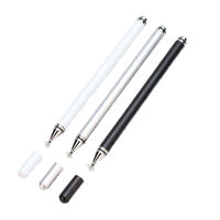 Düşük Fiyatlı Özel Logolu Metal Alüminyum Pasif Kapasitif Evrensel Stylus Kalemler Cep Telefonu Tablet Android Dokunmatik Ekranlar