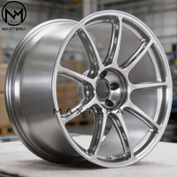 Jantes de voiture de tourisme personnalisées forgées Maxtera de style GT090 pour BMW Audi RS Corvette Mustang GT-R 370Z 86 BRZ Civic Type R, jantes en alliage