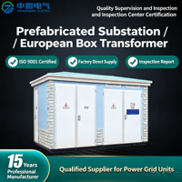 Transformateur immergé dans l'huile 250 kVA YBG pour sous-station compacte 10 kV/0,4 kV, idéal pour la distribution d'énergie commerciale à petite échelle